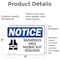 Signmission 5 in Height, 7 in Width, Vinyl Decal, Rectangle OS-2PACK-NS-D-57-L-13317 - alternate 4